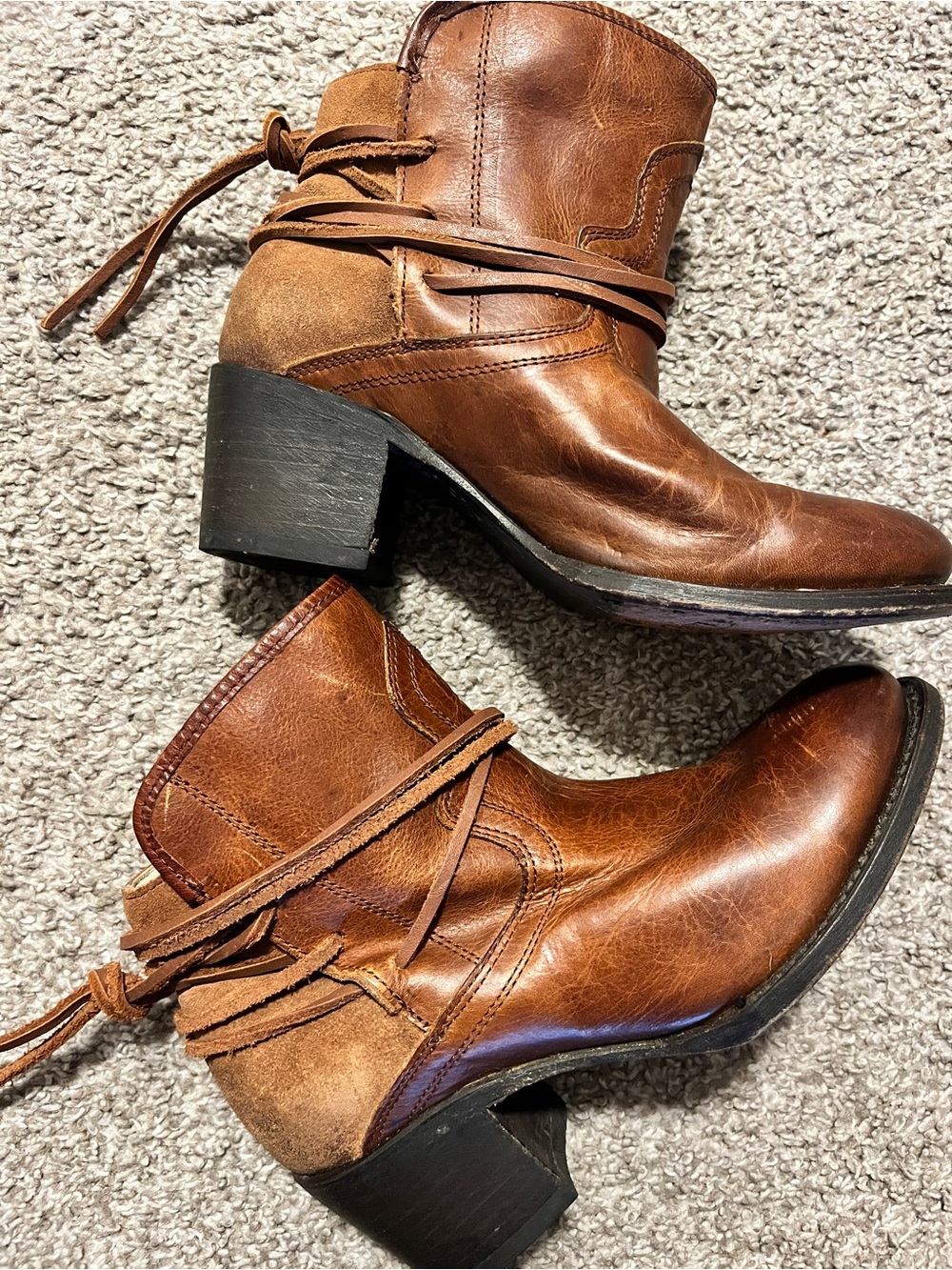 Freebird By Steven in Casey size 8 handcrafted in Mexico Leather Bohemian